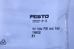 Festo Crqs-8-6 (130652) Stainless Steel Push In Fitting. Fixed Price $44.04.