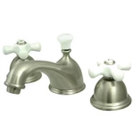 Kingston Brass Ks396.px Restoration 1.2 Gpm Widespread Bathroom - Nickel. Fixed Price $363.97.