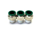Parker W68plp-8-6 Push To Connect Fitting Lot Of 3. Fixed Price $28.49.