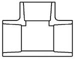 801-080 8in Sxs Tee Pvc Sch-80 Spears Mfg. Co. 9377. Fixed Price $271.96.