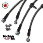 For 09-14 Acura Tsx Front + Rear Techna-fit Stainless Steel Braided Brake Lines. Fixed Price $121.95.