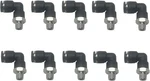 Vetley Pneumatic Elbow Push To Connect Fitting 1/4 Inch Tube Od X 1/16 Npt Ma.... Fixed Price $34.09.