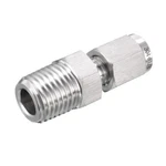 Uxcell Compression Tube Fitting, 1/4 Npt Male X 1/8" Od With Double Ferrul. Fixed Price $9.08.