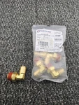 (qty 5) Tectran Pl1369-6d Dot Push In Sw Male Elbow 3/8 Tube 1/2 Thread. Fixed Price $45.00.