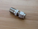 Yor-lok Straight Adapter For 1/16" Tube Od X 1/16 Npt Male - Mcmaster 5182k834. Fixed Price $10.00.