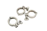 Dixon 2588 Sanitary Tri Clamp Single Pin Sanity Wing Nut Clamps 1-1/2" Lot Of 3. Fixed Price $34.99.