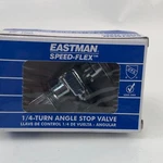 10738lf Eastman 1/4-turn Angle Stop Valve 3/8-inch X 5/8-inch, Chrome. Fixed Price $15.10.