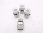 4 Pack Titan Fs6400-12-12 3/4" Male Orfs X Orb Fitting Hydraulic Adapters. Fixed Price $31.99.