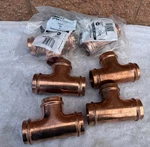 Nibco Viega Propress Tee, 2" X Pc611. Fixed Price $35.00.