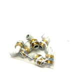 Smc Kq2le12-00a Push-to-connect Bulkhead Male Elbow Fitting 12mm Lot Of 6. Fixed Price $80.74.