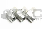 Lot Of 3 New Parker 1/2 Cd-s Fitting Elbow 90deg 1/2in Male/female / 1/2-cd-s. Fixed Price $30.00.