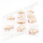 10 Pcs - 3/4" Union Copper Pipe Fittings Elkhart Epc 102 Cxc Sweat Solder Usa. Fixed Price $95.50.