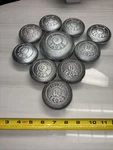 10 Qty! Bulk Lot- Beckett 14023 1-1/4" And 2 Ips Mushroom Vent Cap Zinc Plate. Fixed Price $105.00.