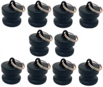 (10 Pack) 1/2" Poly Type Dp Camlock Polypropylene Male Adapter Dust Plug. Fixed Price $21.95.