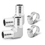 Goraguchi 2pcs 304 5/8" Barb X Npt (2-pack), 90 Degree(barb Barb). Fixed Price $24.24.
