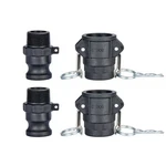 Quafwia 2 Pcs Polypropylene Camlock Fittings 1 Part D Female Coupler X Femal.... Fixed Price $29.26.