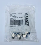 Pack Of 10 Aignep 8700000005, 1/4" Tube X 1/8" Swift Fit Male Push. Fixed Price $37.40.