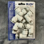 Blch Elbow Push-to-connect Fittings 1/2" Od X 3/8" Npt Plastic Metal Pack Of 8. Fixed Price $12.87.