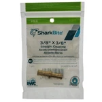 Sharkbite Uc006lfa 3/8" X Pex Hose Barb Straight Coupling Adapter, Brass. Fixed Price $2.44.