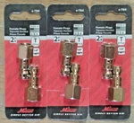 Qty-6) Milton Automotive "t" Style Air Plug Fittings 1/4" Female Npt #s-784. Fixed Price $23.24.
