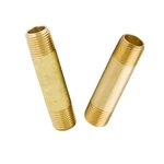 Legines Brass Pipe Fitting Long Nipple, 1/8" Npt Male X 1/8 Inch, Copper. Fixed Price $10.52.