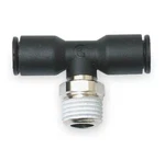 Lot Of 24x Legris 3108 56 18 Male Branch Tee, 1/4 In Tube Size, Nylon, Black Nmp. Fixed Price $40.80.