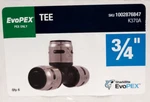 Sharkbite Evopex Push-to-connect 3/4" Tee Fitting, K370a Case Of 6. Fixed Price $19.99.