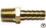 1/2" Hose Barb X 3/8" Male Npt Brass Straight Fitting 102-0806c Factory New. Fixed Price $8.64.
