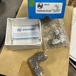 Brennan Industries N2500-08-08-ss Union Elbow Fittings New (lot Of 3). Fixed Price $40.00.