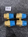 (4) Swagelok B-1210-1-8 Brass Tube Fitting 3/4 X 1/2 Npt Male Connect *no Nut. Fixed Price $34.94.