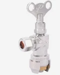 Sharkbite 1/2" Push-to-connect X 3/8" Od Compression Brass Stop Angle Valve. Fixed Price $12.79.