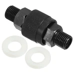 Patikil Hydraulic Quick Connect Coupler, 1 Set Carbon Steel M14x1.5mm, Black. Fixed Price $23.74.