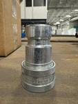 Parker H4-62-t10 Hydraulic Quick Connect Hose Coupling, Steel Body, Sleeve. Fixed Price $60.00.