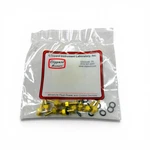 Clippard 11752-2 Miniature Brass Barb Fittings With O-rings, Lot Of 10. Fixed Price $53.96.