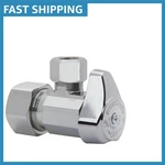 Brasscraft G2cr19x C1 1/2" Compression Inlet X 3/8" Chrome Angle Valve. Fixed Price $15.19.