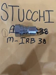 Stucchi Male Hydraulic Coupler M-irb38. Fixed Price $16.00.