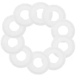 Lifcratms 10pcs 1" Tri Clamp Gasket, Sanitary Id:0.87", Od:1.99", White. Fixed Price $11.84.