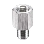 Uxcell Pipe Fitting Reducer Adapter 1/8" Npt Male X 1/8 Npt, Silver. Fixed Price $11.46.