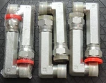 (qty 2) 3/4" Brennan Hydraulic, Long 90 Elbow Jic-swivel 6500-l-12-12-fg. Fixed Price $22.00.