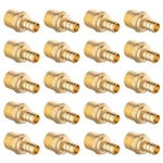 Efield 20 Pcs 1/2" Pex X Male Npt Adapters Brass Crimp Fittings, Lead Free. Fixed Price $26.99.