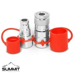 3/8" Flat Face Hydraulic Quick Connect Coupler / Coupling Set, Npt Thread. Fixed Price $44.95.