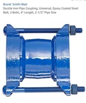 2 1/2 Ductile Iron Coupling / Smith-blair Pipe Size (epoxy Coated). Fixed Price $99.99.