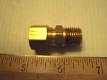 68c-6-4 Parker 3/8 Tube X 1/4 Mnpt Compression Male Connector Brass New. Fixed Price $3.00.