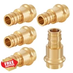 Hesun 3/4" Copper Press X Pex-a F1960 Adapter 5-pack. Fixed Price $65.35.