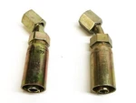 Parker Parflex 45 Degree Hydraulic Hose Fitting 13755-6-6 Lot Of 2 Nos. Fixed Price $37.77.