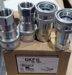 Dixon 6kf6 3/4 Female Iso-a Interchange Hydraulic Fitting Coupler F-nptf Qty 4. Fixed Price $99.98.