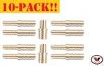 10 Pack 3/8"x1/4" Brass Barb Hose Splicer Mender Straight Fitting 129-6-4 New!. Fixed Price $89.83.