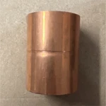 11/2 Mueller Copper Rolled Stop Coupling Sweat. Fixed Price $9.00.