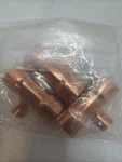 3pcs 3/4" X 0.39" Id Reducing Tee Copper Fitting 99.9% 3 Way Pure. Fixed Price $17.99.