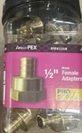 Apollo 1/2 In. Brass Pex-b Barb X Female Pipe Thread Adapter (25-pack). Fixed Price $39.99.